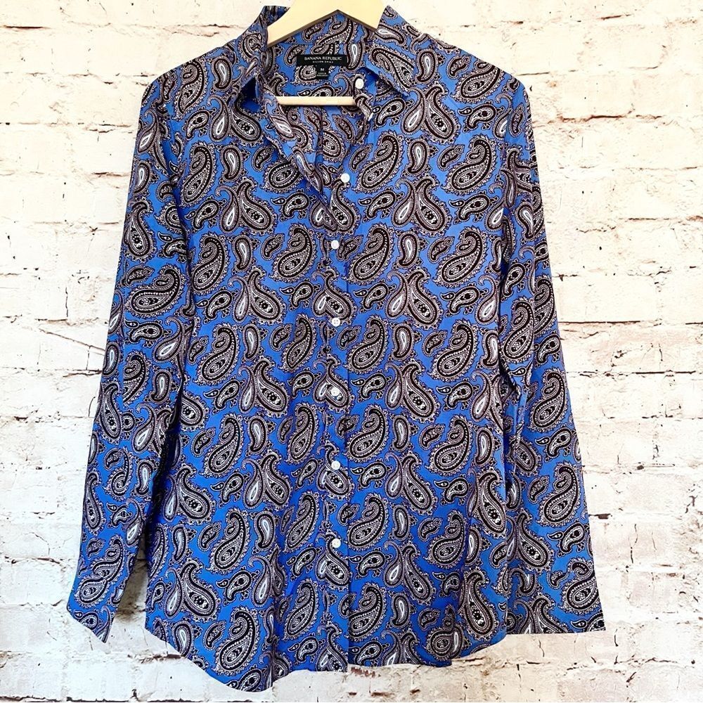 Banana Republic paisley Dillion shirt